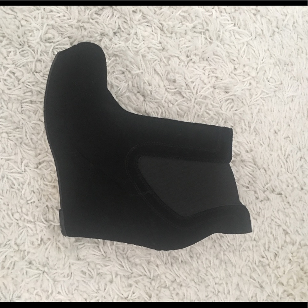 Seychelles suede wedge boots